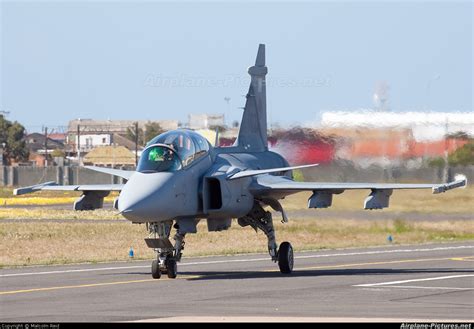 South Africa Air Force Saab Jas D Gripen At Ysterplaat Cape