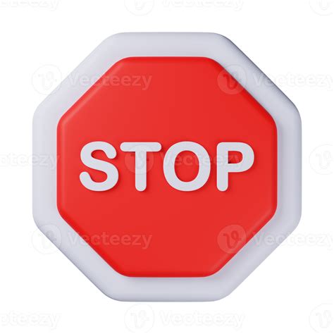 Stop Traffic Sign Traffic Regulatory Warning Stop Symbol Warning