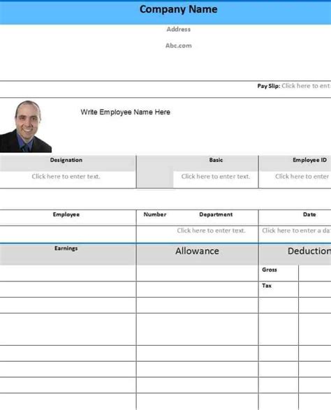 10+ Payslip Formats Word and Excel - Free Sample Templates