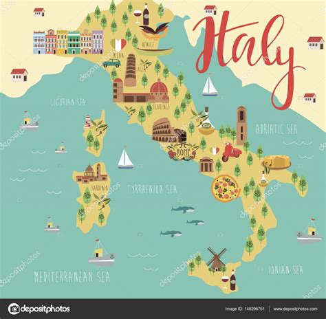 Map Of Italy Infographic Vector High Res Vector Graphic Getty Images Images