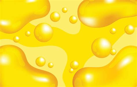 Yellow Liquid Effect Background Vector Art At Vecteezy