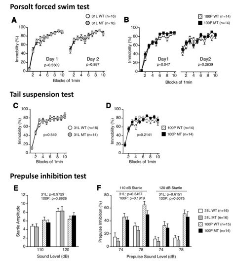 Comprehensive Behavioral Analysis Of Enu Induced Disc1 Q31l And L100p