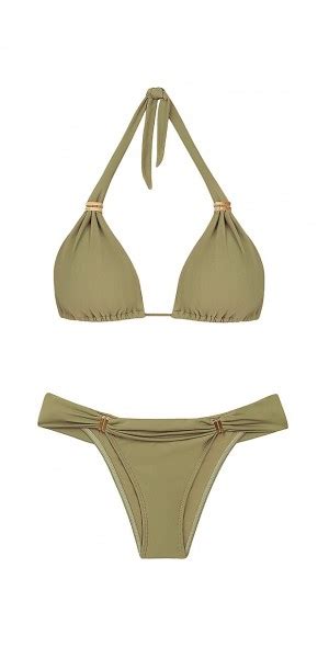 ViX By Paula Hermanny Women S Bia Triangle 2 Piece Bikini Set