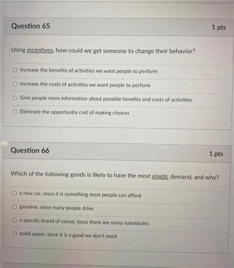 Solved Question Pts Using Incentives How Could We Get Chegg