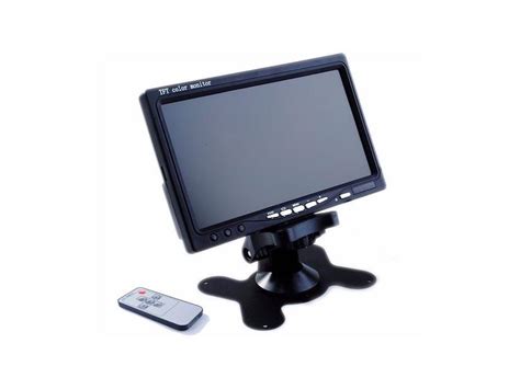 Monitor Tela LCD TFT Digital 7 Polegadas Veicular Controle E