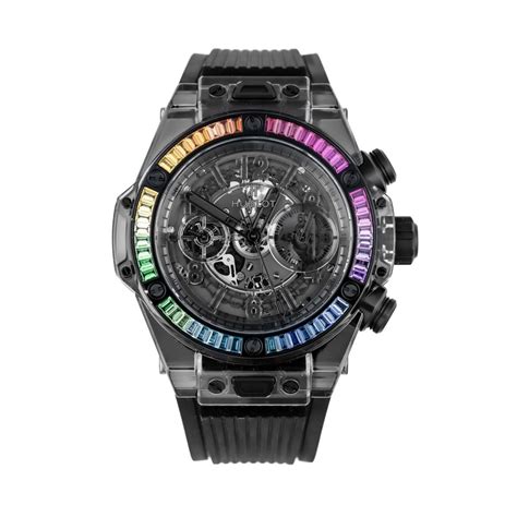 Hublot, Big Bang Black Sapphire Gemstones - Time house