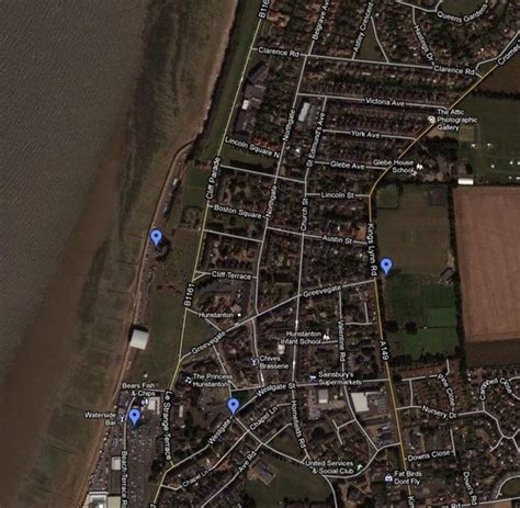 Hunstanton Car Parks Map