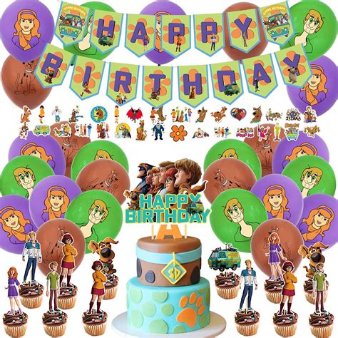 scooby birthday party supplies