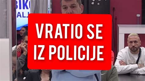 CAR SE VRATIO U ZADRUGU IZ POLICIJE Evo Sta Se Desilo Totalna