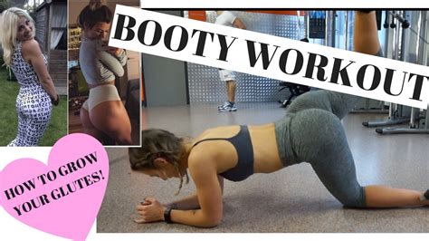 Booty Workout How To Grow Your Glutes My Workout Split Youtube