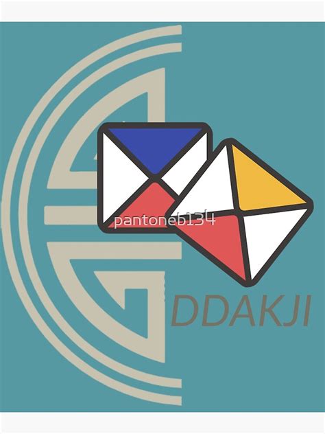 "Unique Traditional Korean Origami Game Ddakji" Poster for Sale by pantoneb134 | Redbubble