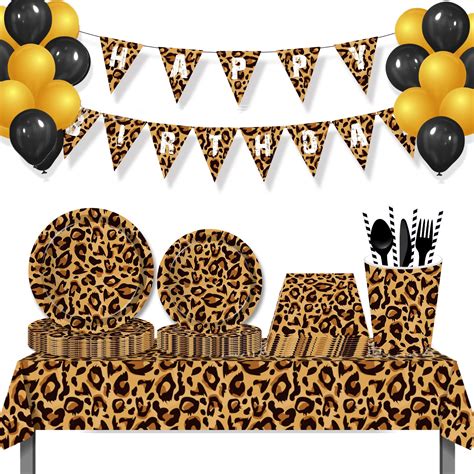 Cheetah Print Baby Shower Ideas