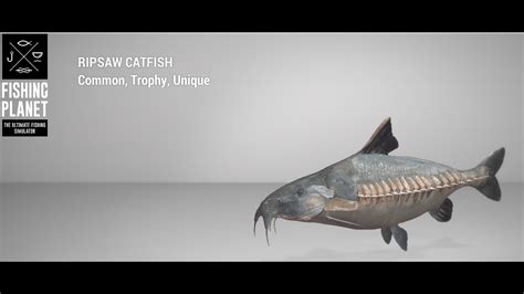 Fishing Planet Maku Maku Lake Unique Ripsaw Catfish Bottom