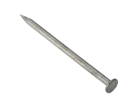 Forgefix 500nlrh75gb Round Head Nail Galvanised Finish 75mm Bag Of 500g