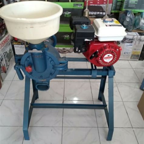 Jual Mesin Giling Tahu Tempe Kedelai 8 Mesin Penggerak Gx200