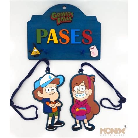 Pases para baño Gravity Falls