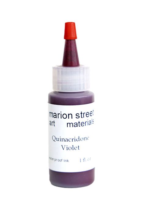 Quinacridone Violet 1 Oz Bottle Marion Street Art Materials