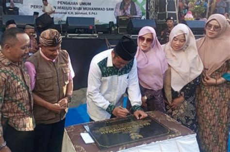 Plt Bupati Pemalang Apresiasi Warga Dusun Penyawungan Swadaya Bangun