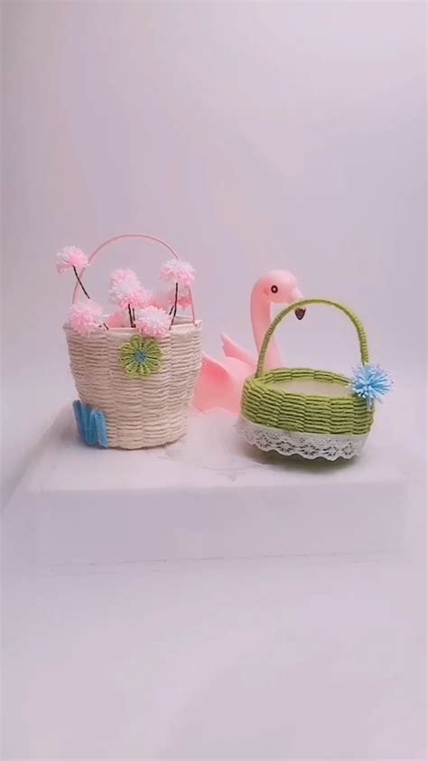 Diy flower basket tutorial – Artofit