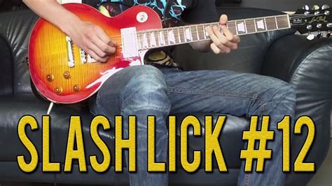 Slash Style Lick American Man Inspired Guitar Lesson With Tabs