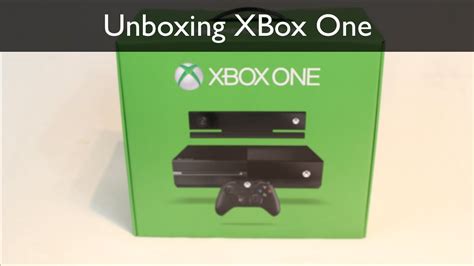 Unboxing Xbox One Desempaquetado Xbox One En Español Youtube