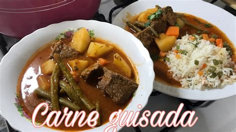 Carne Guisada Salvadore A Youtube