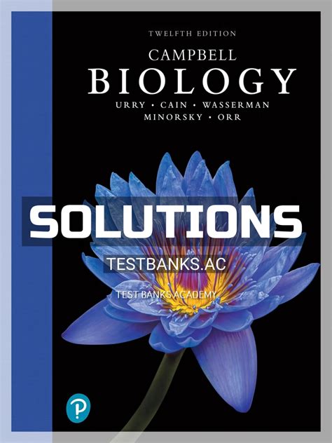 solutions manual  campbell biology  edition  urry