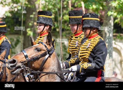 Westminster Londres Reino Unido 10º De Junio De 2023 Trooping The Colour Se Llevará A Cabo