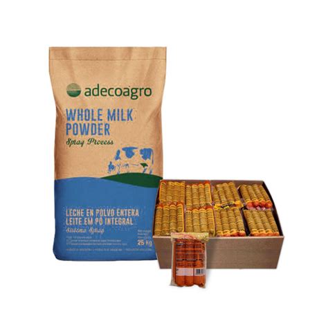 Combo Leche Entera En Polvo Libre De Gluten Adecoagro Salchichas De