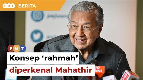 Konsep Rahmah Diperkenal Mahathir Bukan Anwar Dakwa Gta Youtube