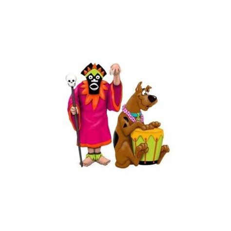 Amazon.com: Scooby-Doo & Witch Doctor PVC Set