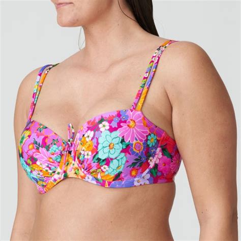 PrimaDonna Swim Najac Vorgeformter Balconette Bikini Oberteil Floral