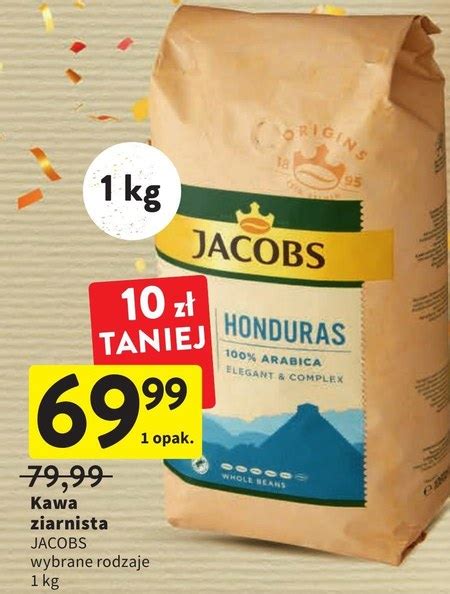 Kawa Ziarnista Jacobs Taniej Promocja Intermarche Super Ding Pl