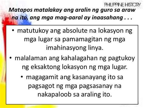 Gr 5 Pagtukoy Ng Lokasyon