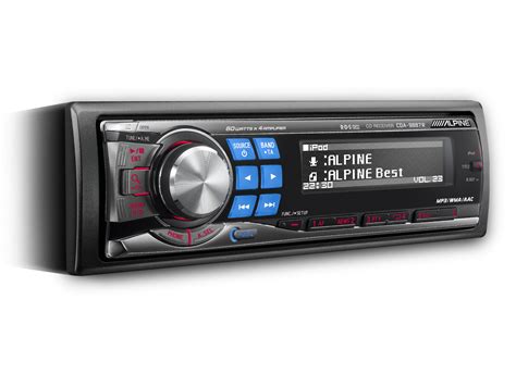 Alpine Cda R Cd Mp Wma Aac Receiver