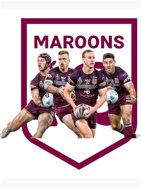 "Queensland Maroons a Queensland Maroons a Queensland Maroons " Art ...