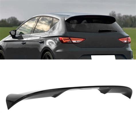 Aleron Spoiler Trasero Seat Leon 3 Puertas MK3 5F FR Negro Brillo