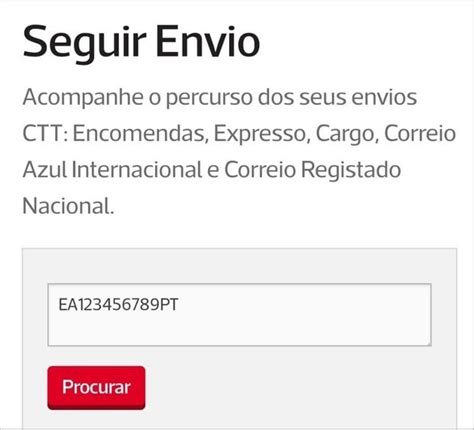 Ctt Tracking Para Seguir Encomendas E Correio Link Direto Economias