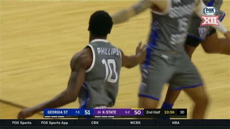 Kansas State Vs Georgia State Men S Basketball Highlights Youtube