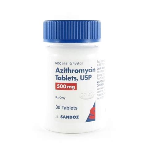 Azithromycin 500mg Tablets 30bottle Mcguff Medical Products