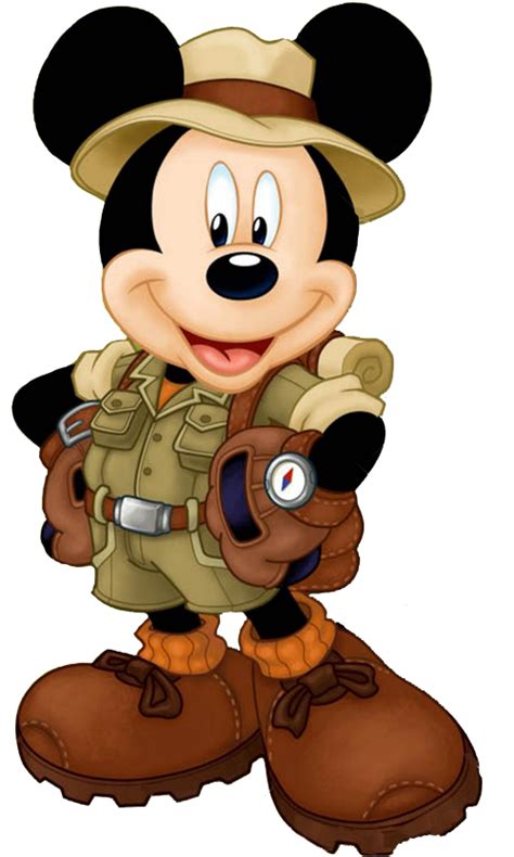 Download Transparent Minnie Mouse Png - Mickey Mouse Safari Png Clipart (#5489829) - PinClipart