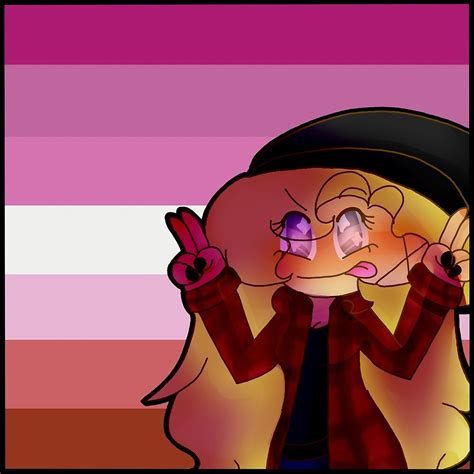 Astrid Lesbian Pride Dear Dove By Broniewubz Redbubble