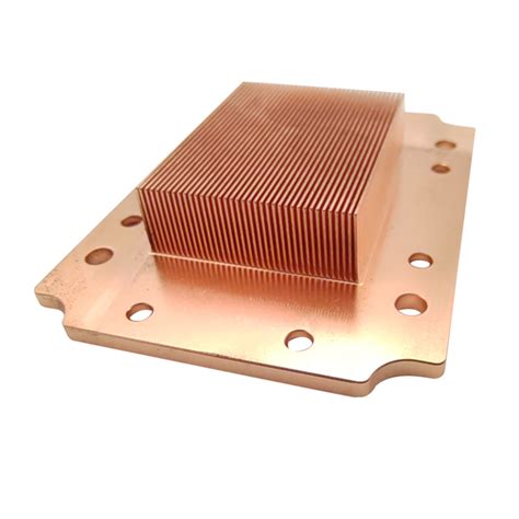 Customized Copper Skived Fin Gpu Cpu Radiator China Skiving Fin Heat