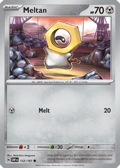 Meltan sv3 152 Pokémon Card Database PokemonCard