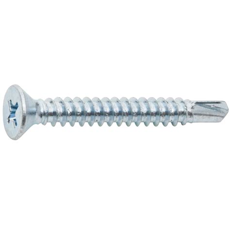 Screws Hardware Undercut 82 Degree Flat Head 2 Drill Point 6 20 Thread Size Pack Of 10000