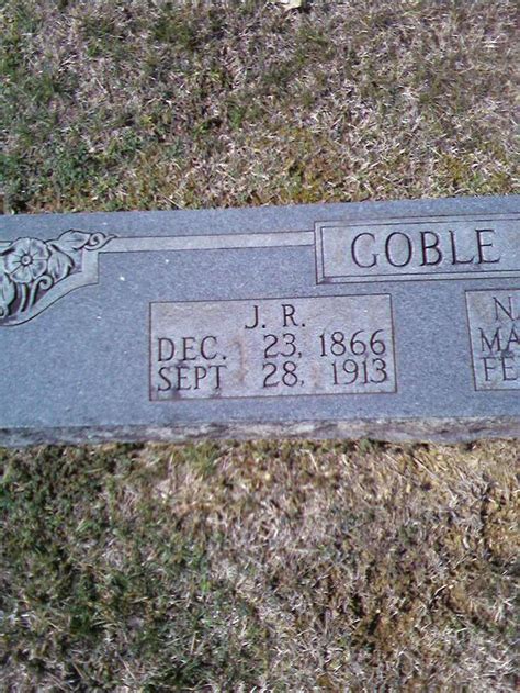 John Rubin Goble Find A Grave Memorial