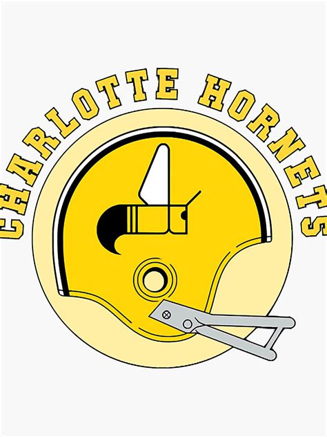 "Charlotte Hornets de la WFL" Sticker for Sale by SharoKayd | Redbubble