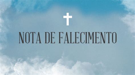 Nota De Falecimento Portal Diocese