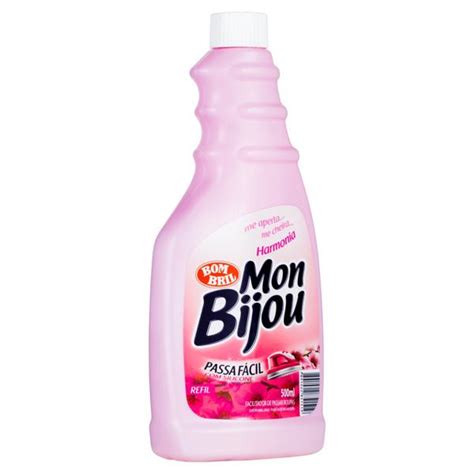 Facilitador de Passar Roupas Líquido Harmonia Mon Bijou Frasco 500ml