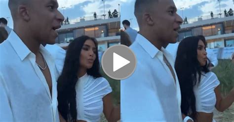 Noviazgo a la vista Kylian Mbappé y Kim Kardashian fueron captados